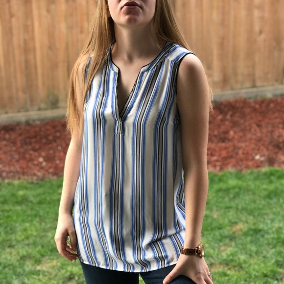 🐳🐳DANIEL RAINN DR2 Striped Tunic🐳🐳 - Picture 3 of 7